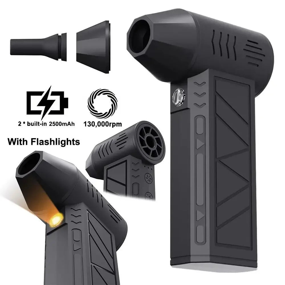 Portable Mini Jet Fan Pro – High-Speed Rechargeable Air Duster
