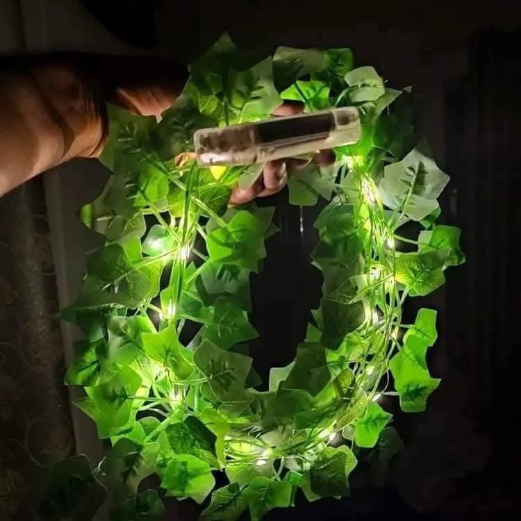 Artificial Ivy Leaf LED String Fairy Lights for Home Decoration(16 Feet)