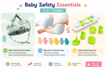 Baby Safety Essentials 3 in 1 Combo
