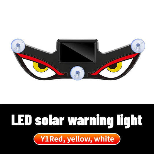 Solar Powered Evil Eye LED Warning Light