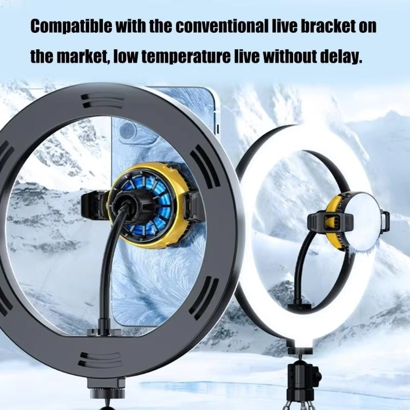 DLA6 Mobile Phone Cooler – Ultra Cooling Gaming & Live Streaming Fan