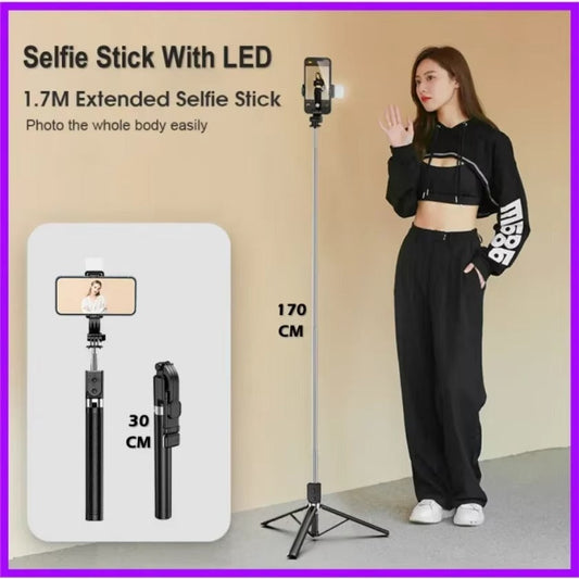 Selfie Stick R1-L with Grip Handle