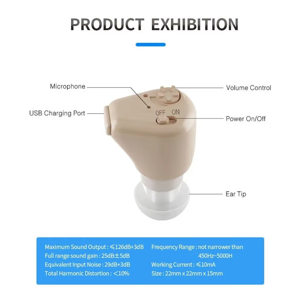 Wireless Mini Hearing Aid