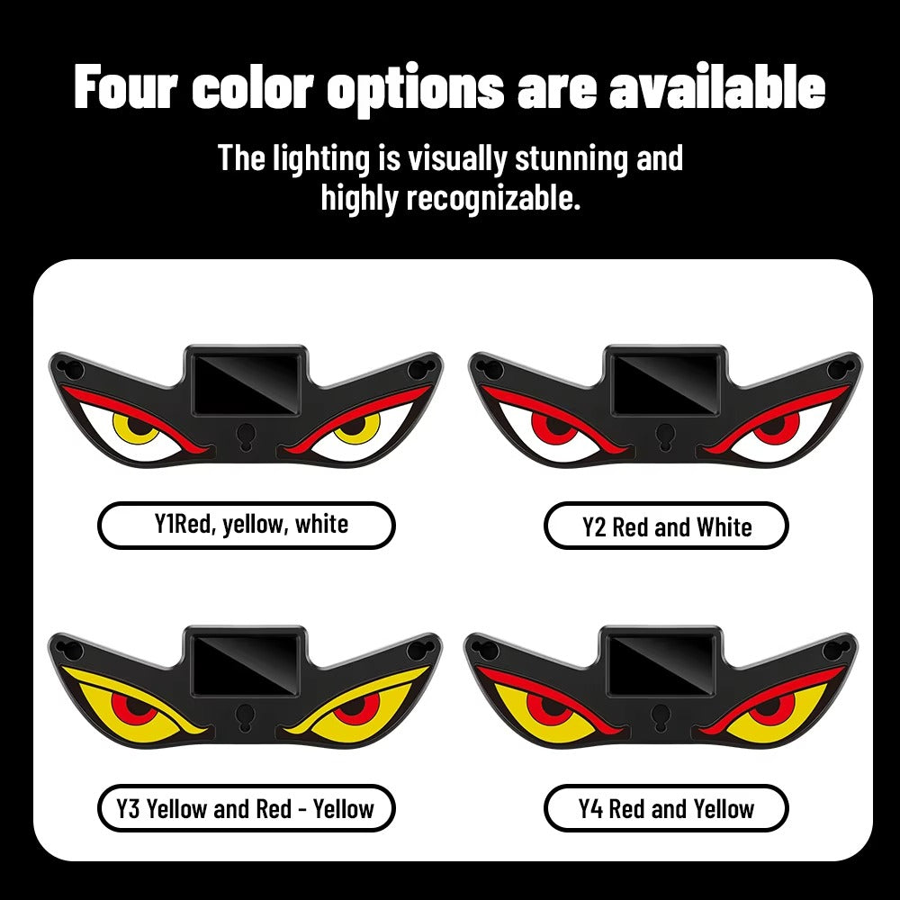 Solar Powered Evil Eye LED Warning Light