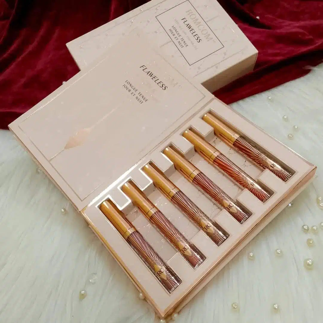 Flawless Liquid Lipstick Set – 6pcs
